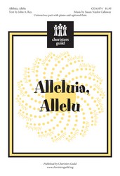 cover Alleluia Allelu Unison/Two-Part choral sheet music cover